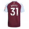 Aston Villa Leon Bailey #31 Hemmatröja 2024-25 Korta ärmar